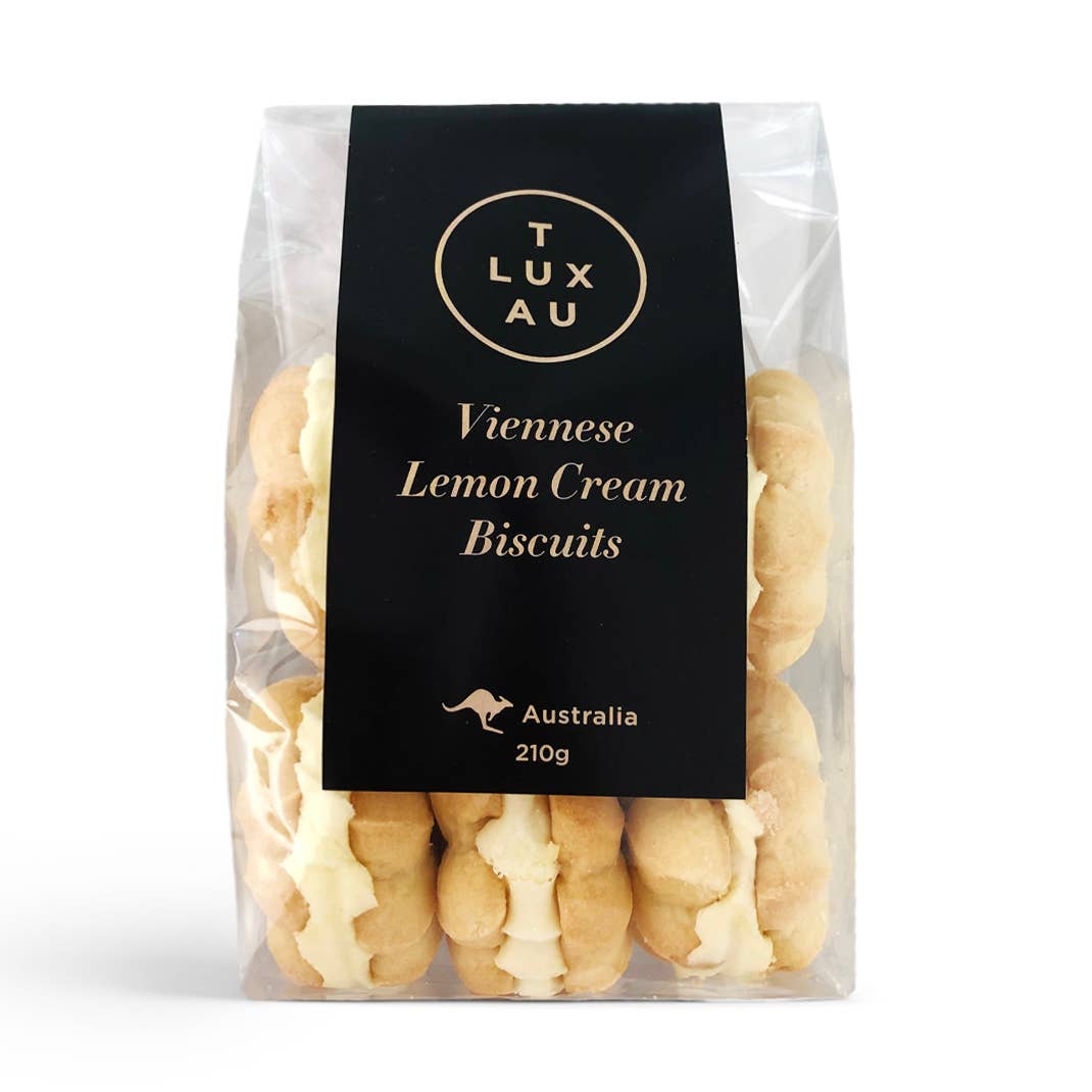 TLUXAU - Viennese Lemon Cream Biscuits 210g
