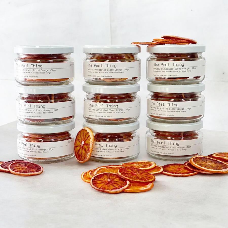 The Peel Thing - Natural Australian Blood Orange - 30gm Jar