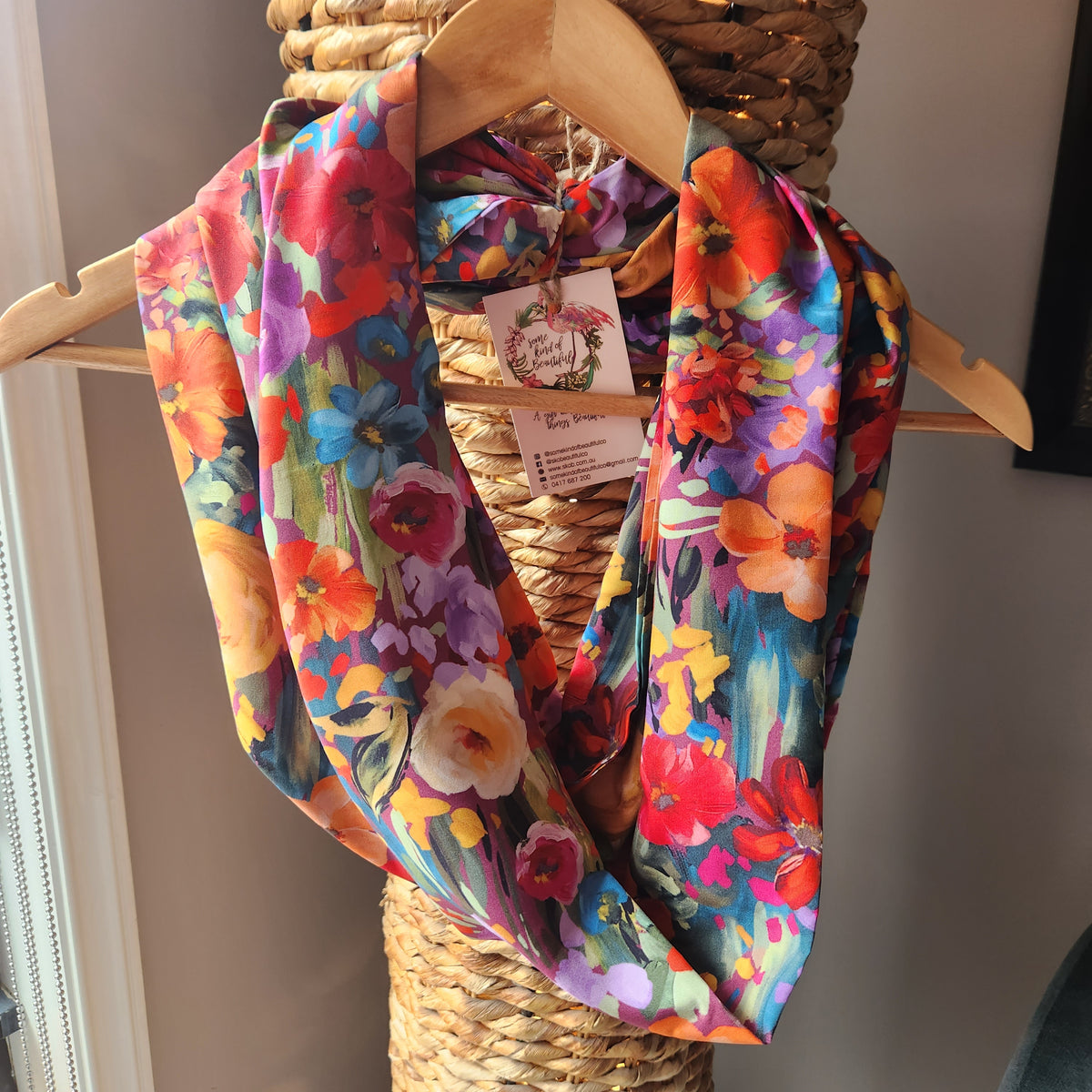 SKOB Infinity Scarf - Rayon - Kiara