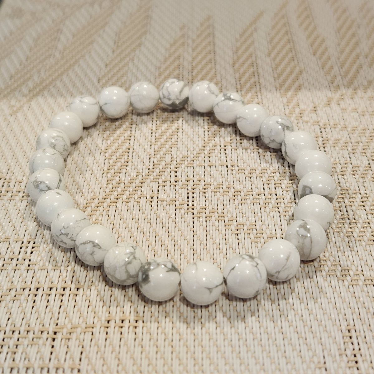 SKOB Gem Bracelet - Howlite