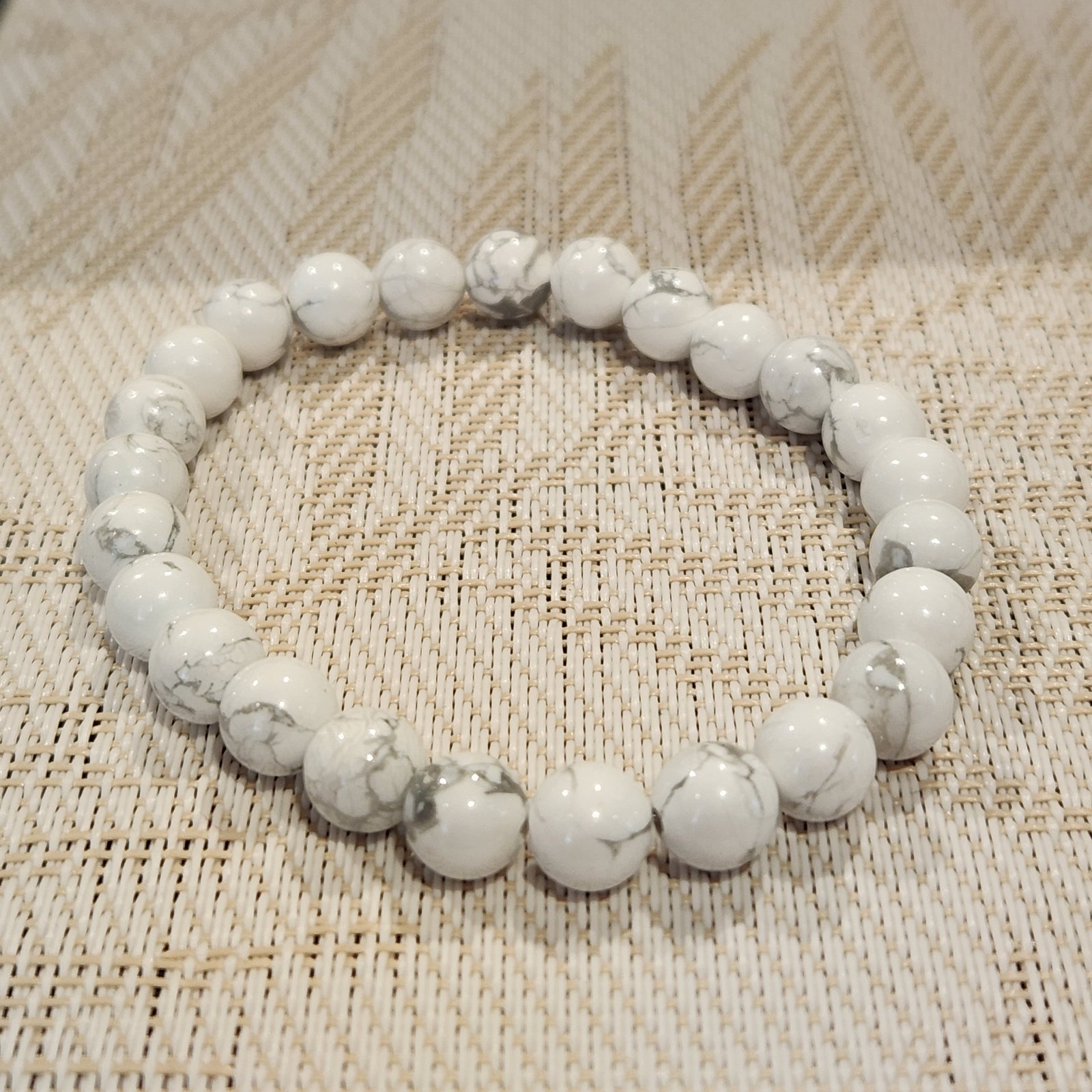 SKOB Gem Bracelet - Howlite
