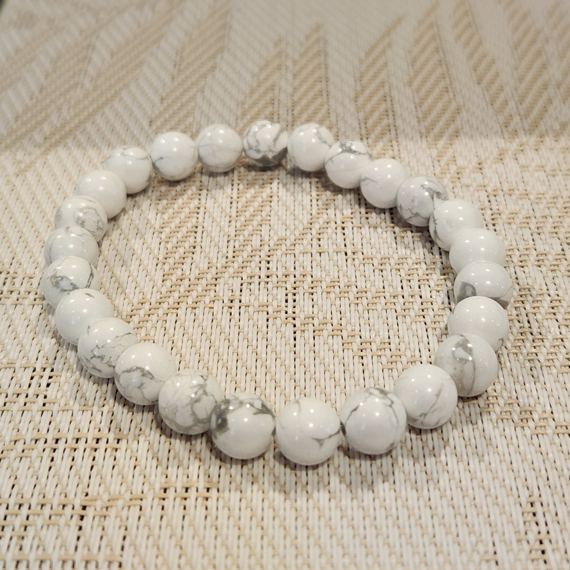 SKOB Gem Bracelet - Howlite