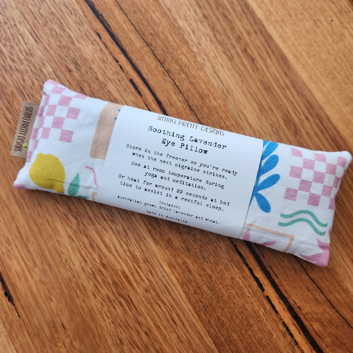 Sitting Pretty Designer Eye Pillows - Seaside