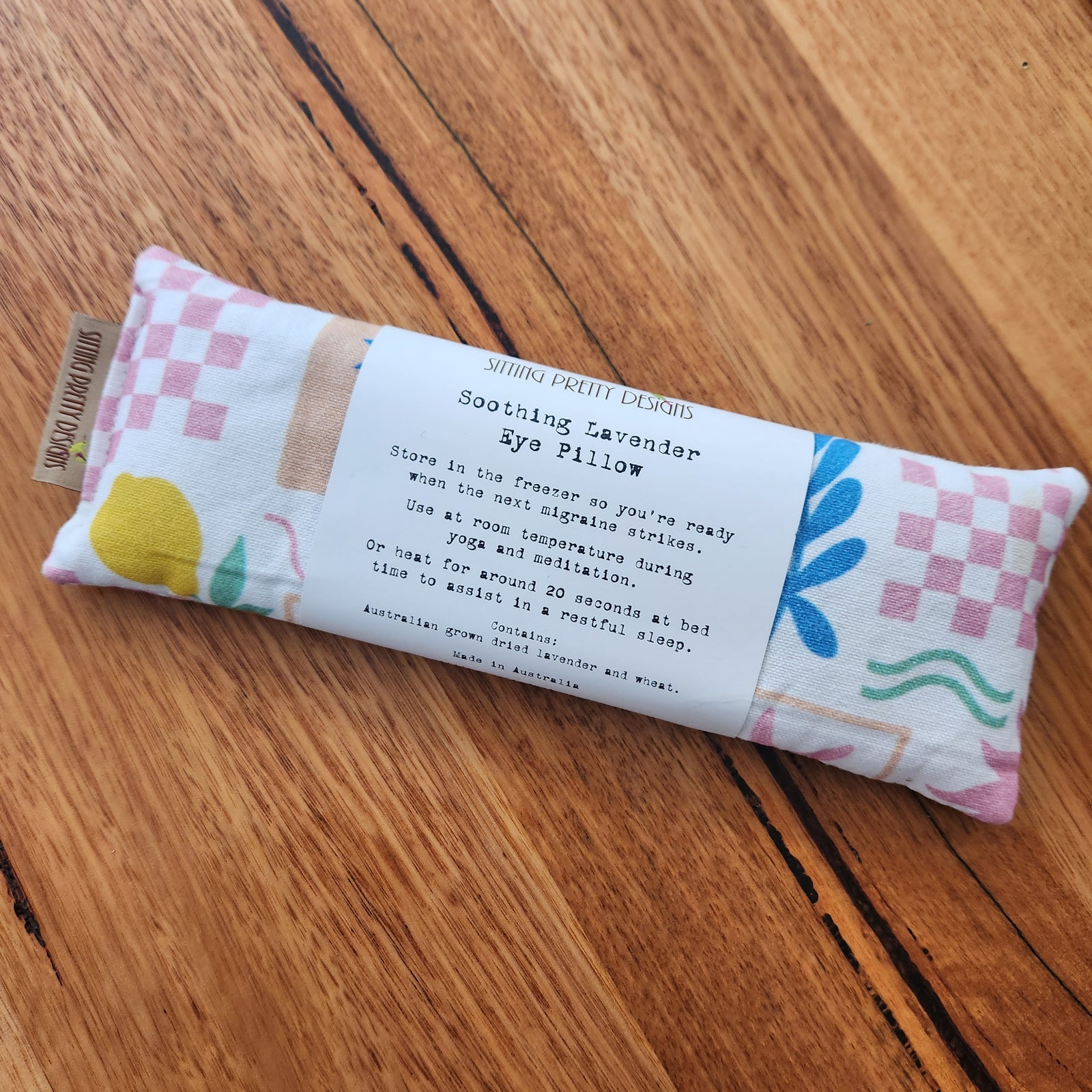 Sitting Pretty Designer Eye Pillows - Seaside