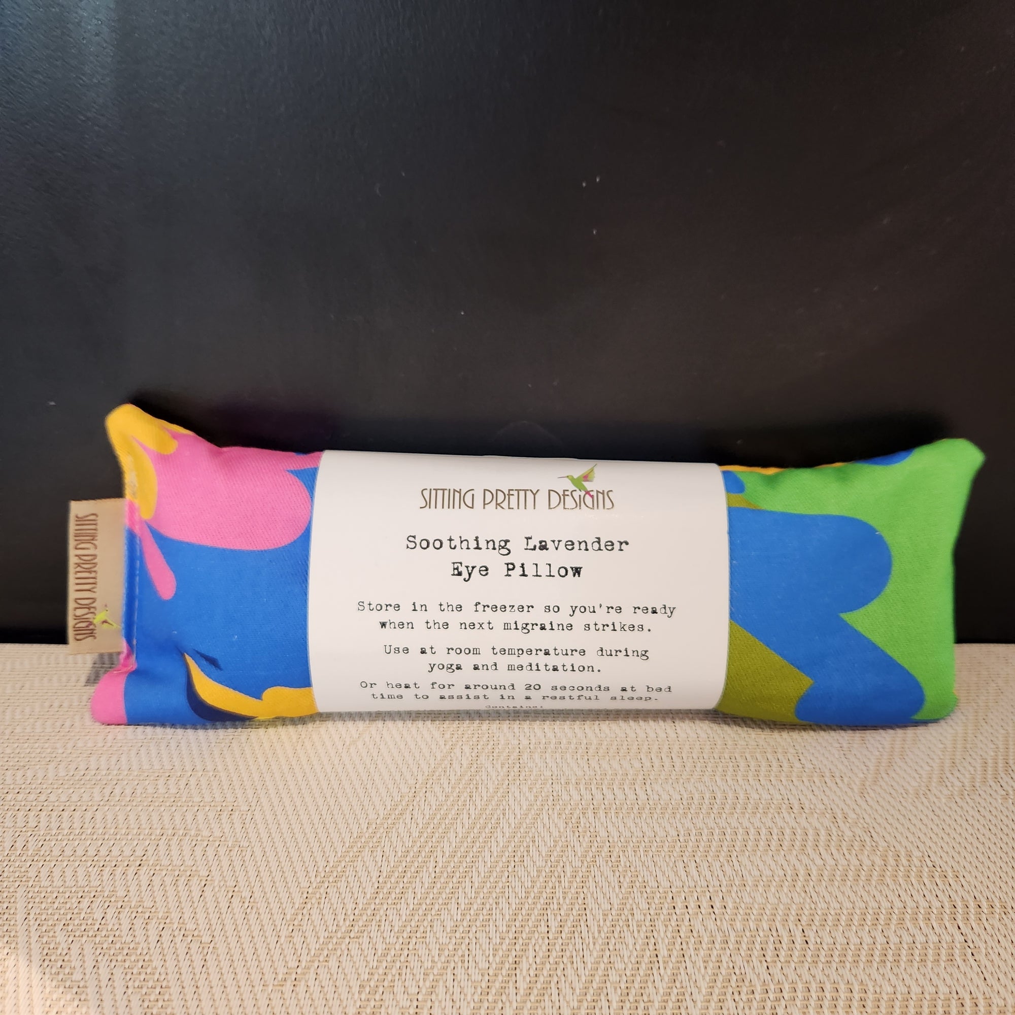 Sitting Pretty Designer Eye Pillows - Colour Splash
