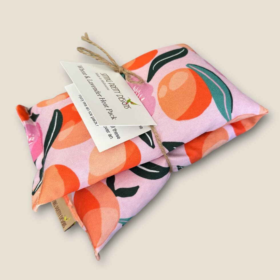 Sitting Pretty Designer Heat Packs - Feeling Peachy