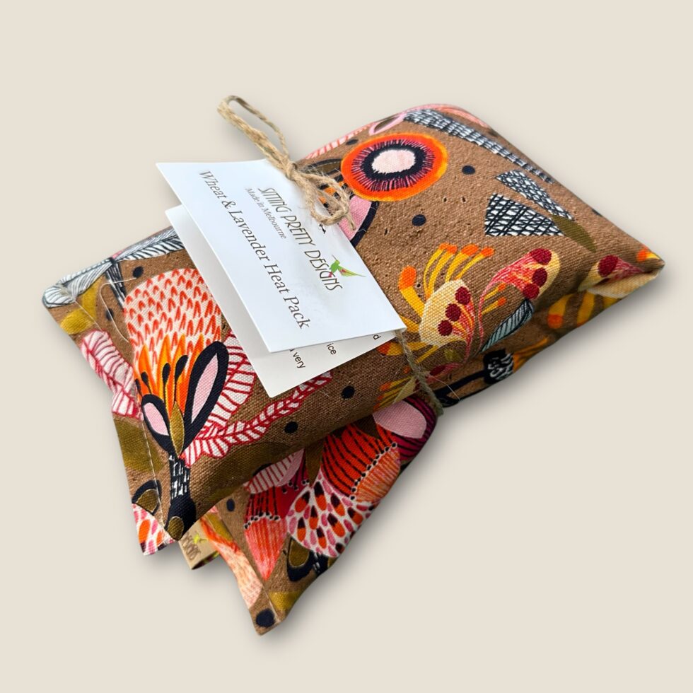 Sitting Pretty Designer Heat Packs - Flower Collage