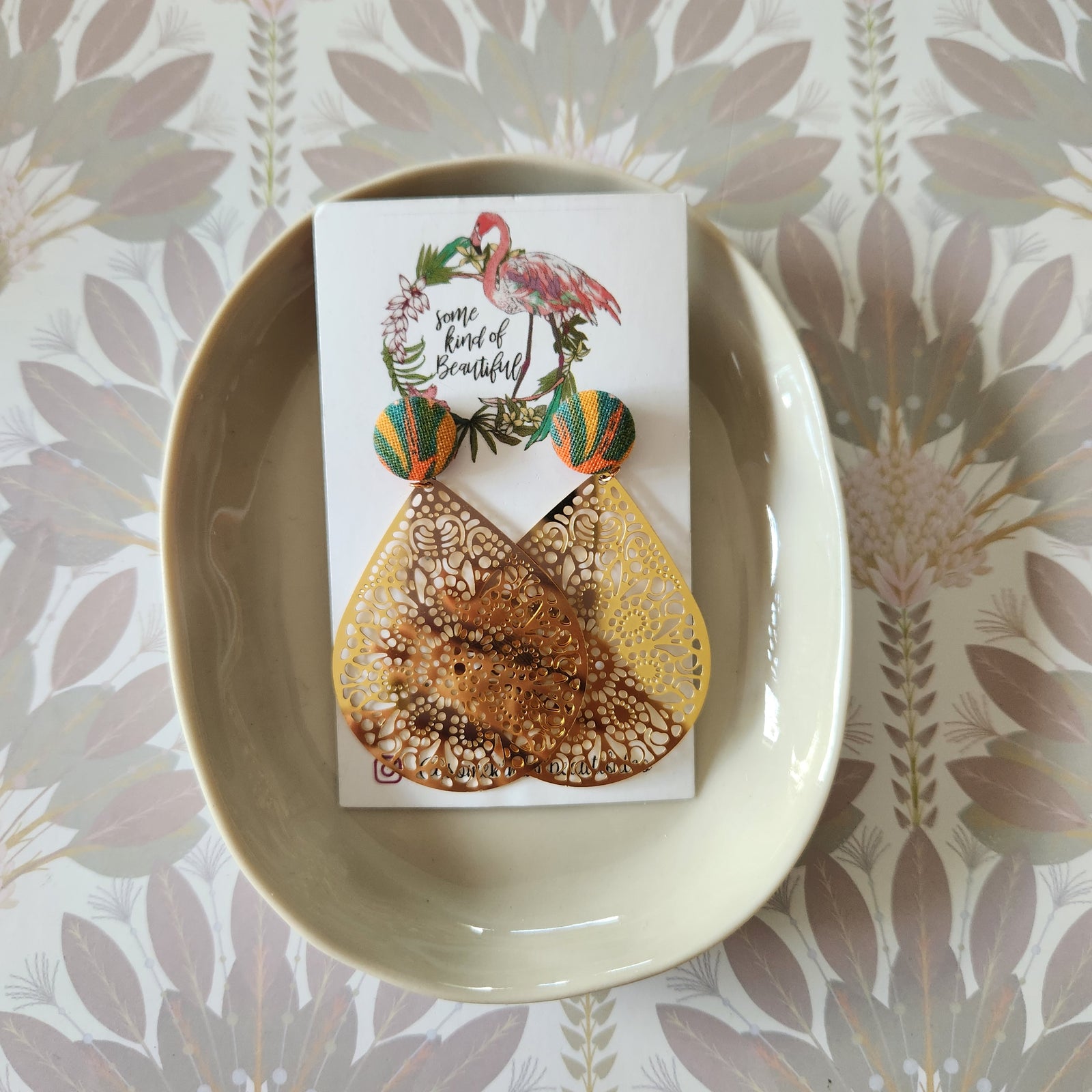 SKOB In The Jungle Drop Earrings