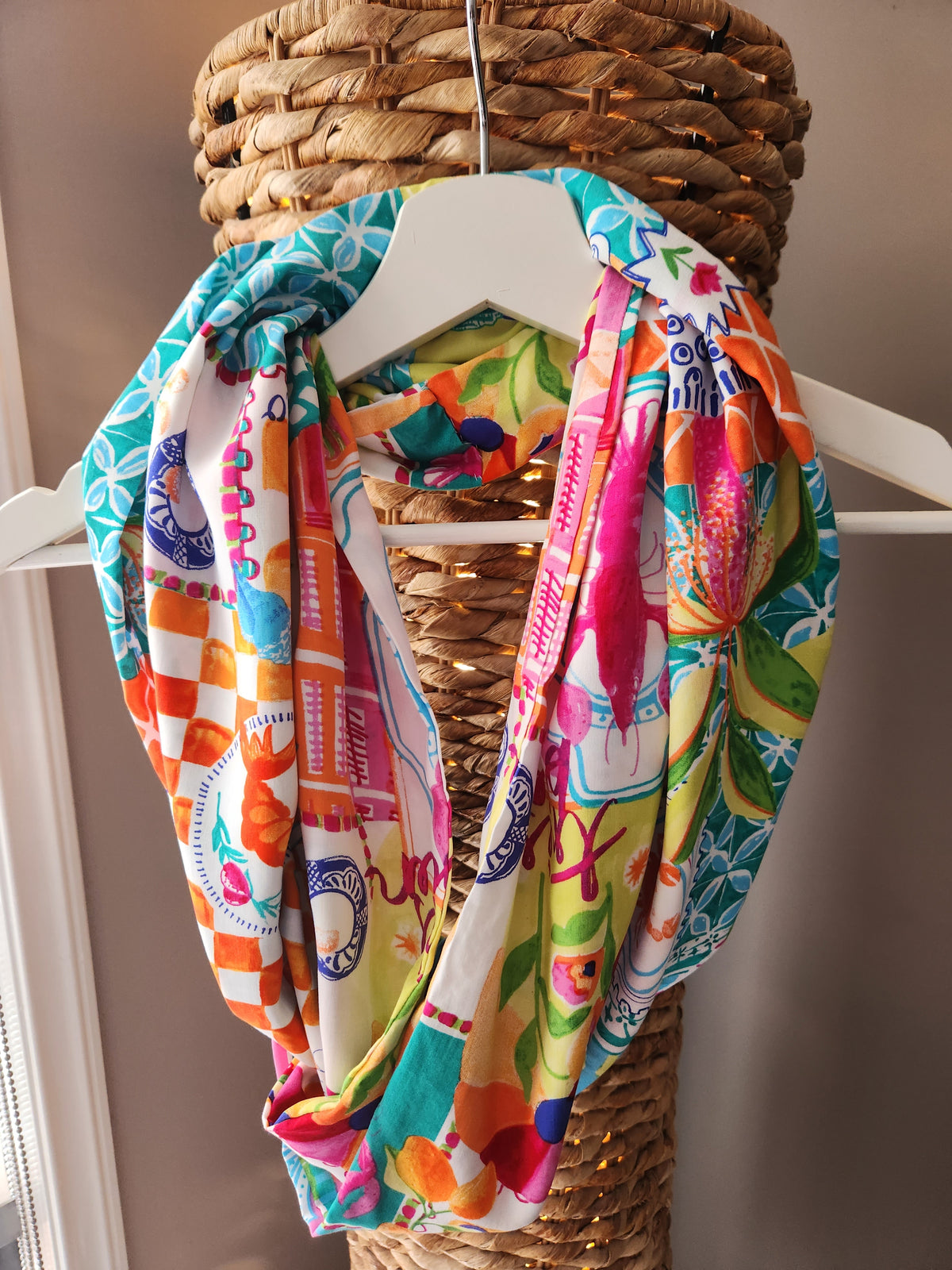 SKOB Infinity Scarf - Rayon - Eleni
