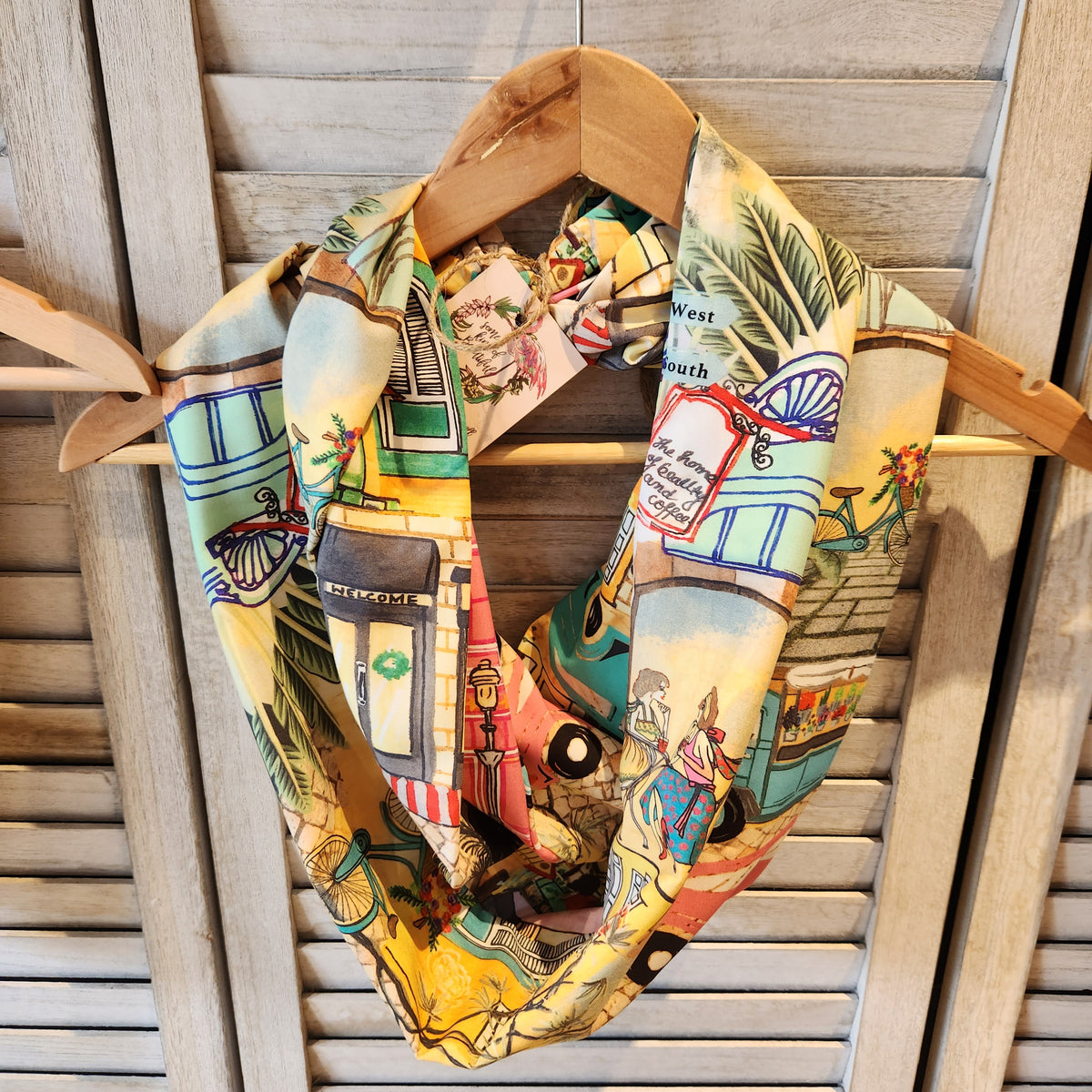 SKOB Infinity Scarf - Rayon - Celine