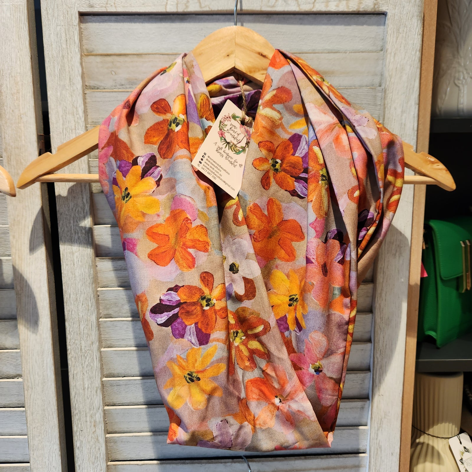 SKOB Infinity Scarf - Rayon - Hazel