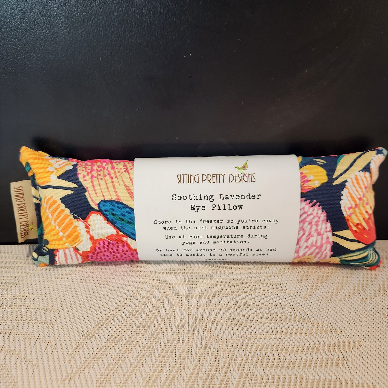 Sitting Pretty Designer Eye Pillows - Protea Party