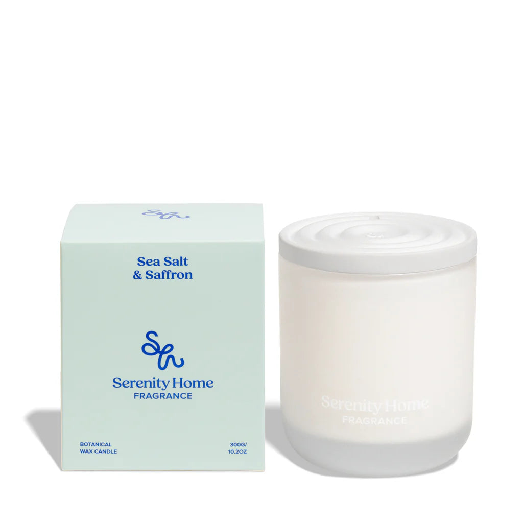 Serenity Sea Salt & Saffron Candle