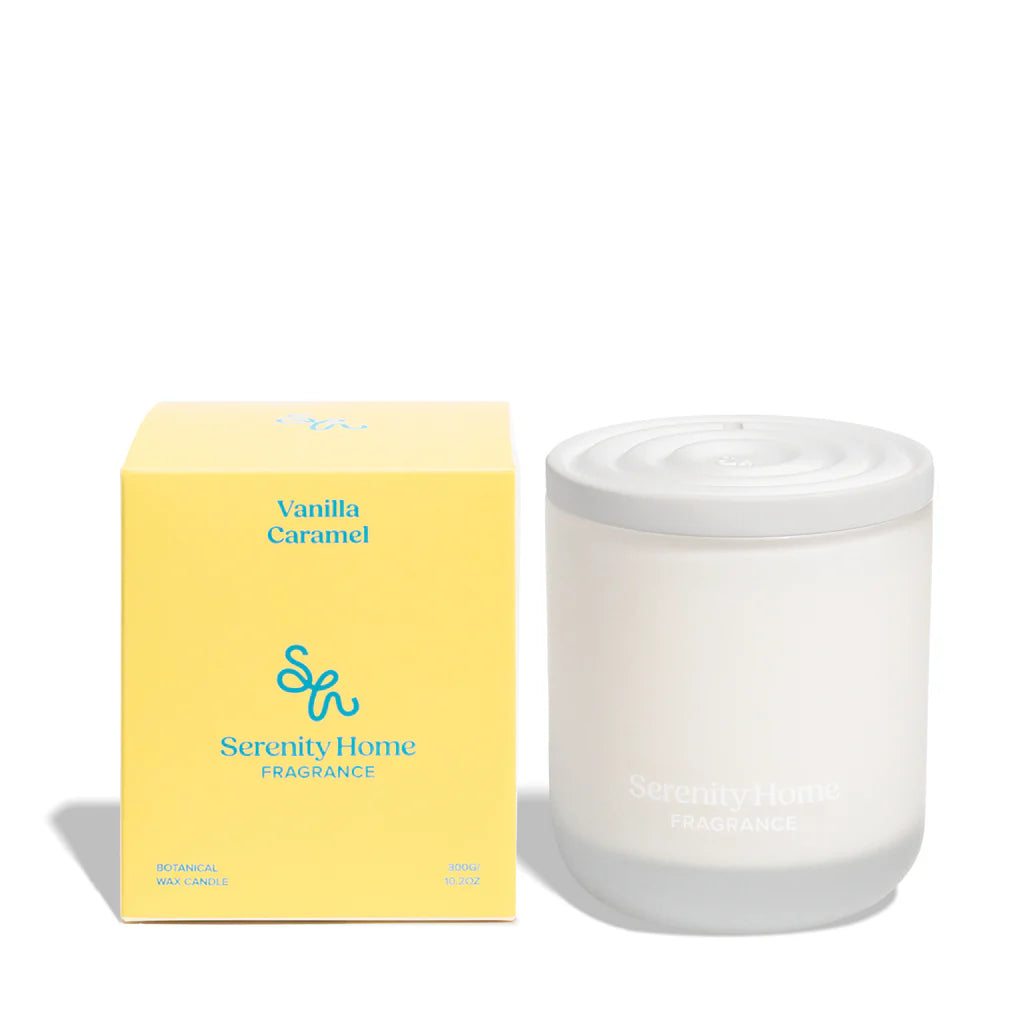 Serenity Vanilla Caramel Candle