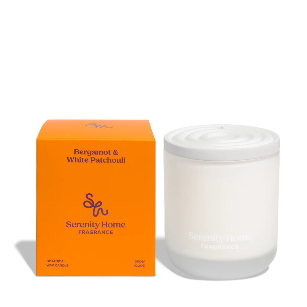 Serenity Bergamot & White Patchouli Candle