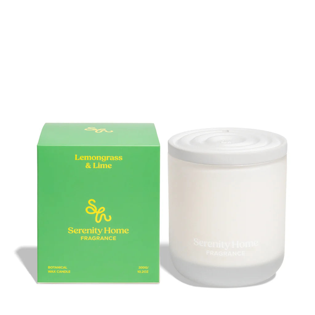 Serenity Lemongrass & Lime Candle