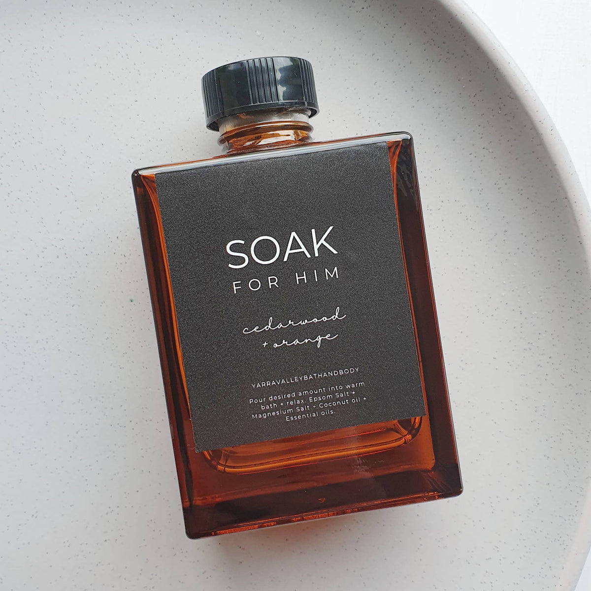 Yarra Valley Bath & Body - Soak For Him - Orange + Cedarwood